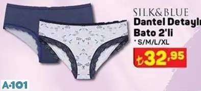 SİLK&BLUE DANTEL DETAYLI BATO KÜLOT SİLK&BLUE DANTEL DETAYLI BATO KÜLOT